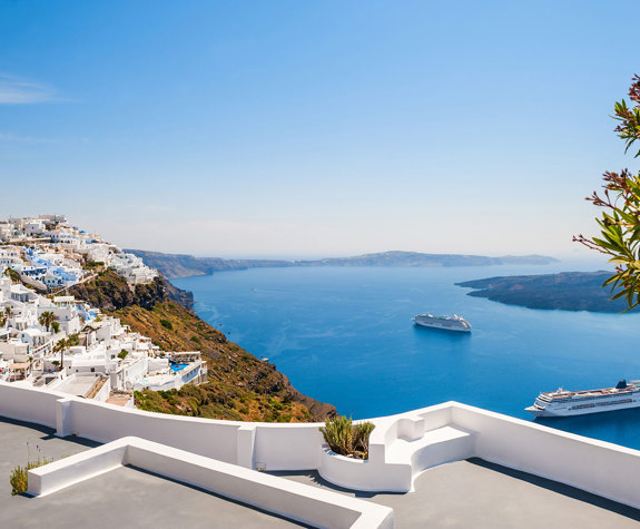 Santorini sea view